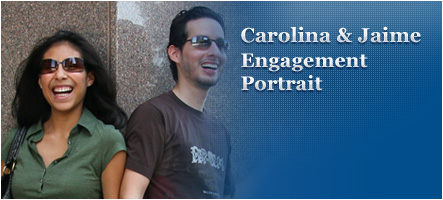 Carolina and Jaime Engagement Portrait