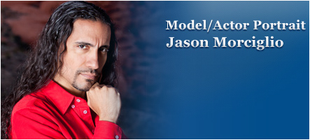Jason Morciglio Actor-Model Portrait