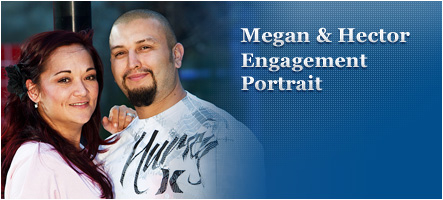 Megan and Hector Engagement Portrait