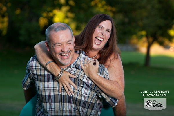 My favorite shot, real emotion, fun engagement session indeed.